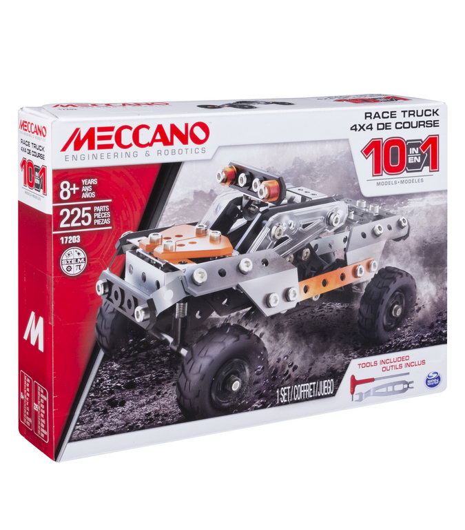 Meccano Kit Camioneta De Curse 10 In 1