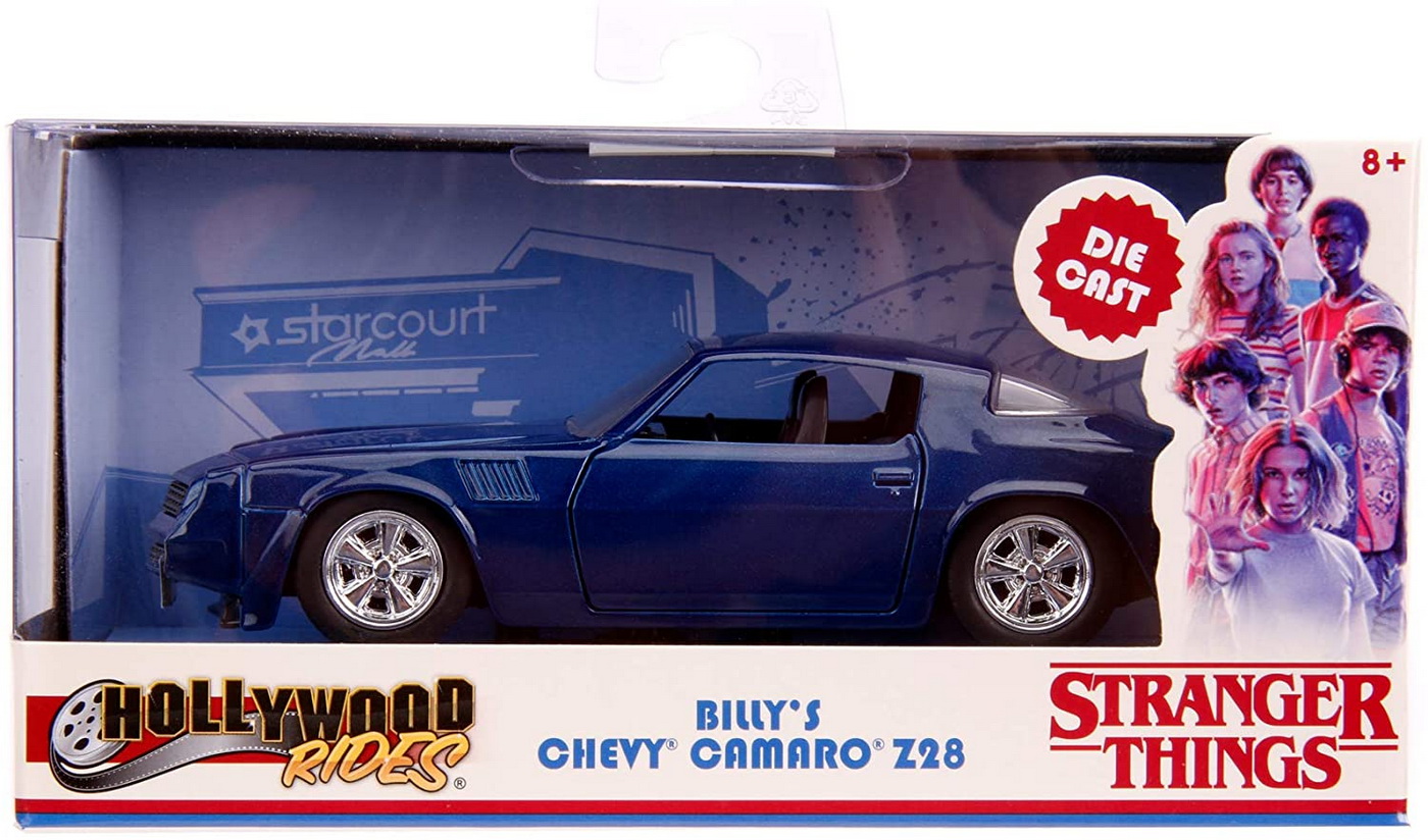 Masinuta Metalica Chevy Camaro 1979 Stranger Things