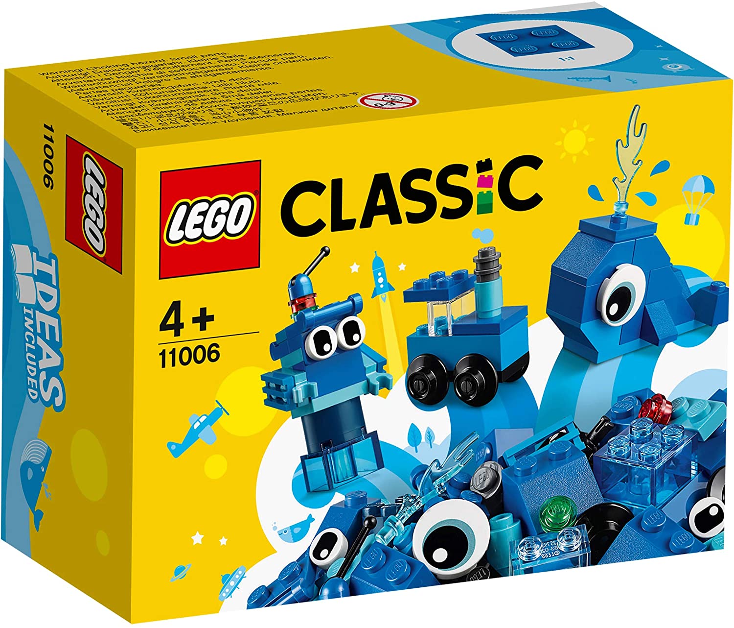 Lego Classic Caramizi Creative Albastre 11006