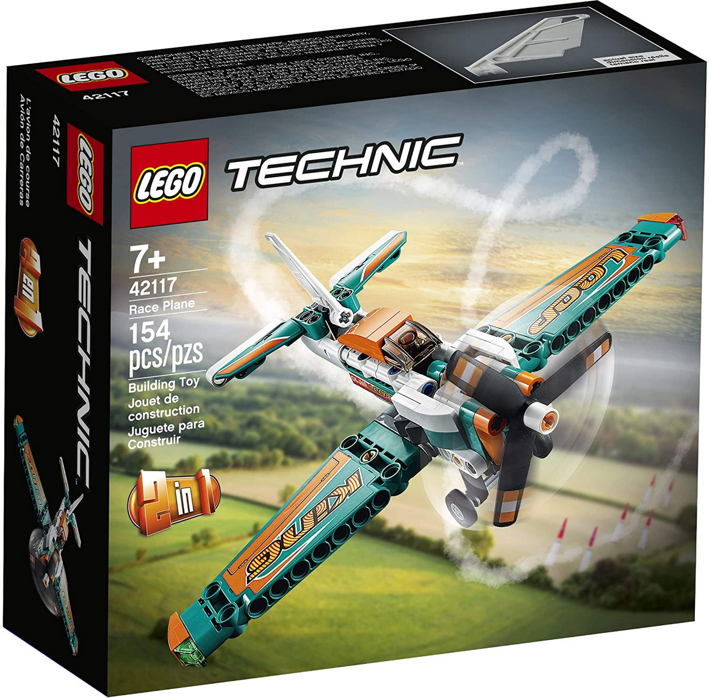 Lego Technic Avion De Curse 42117