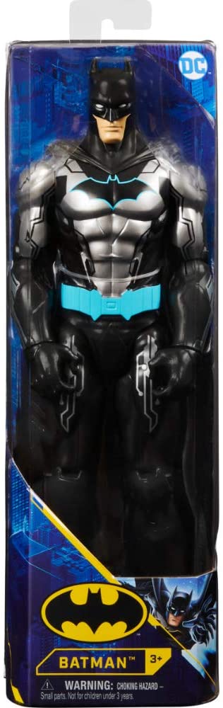 Batman Figurina 30cm Cu Costum Silver Tech