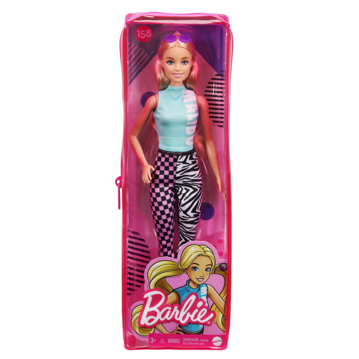 Papusa Barbie Fashionista Blonda Cu Tinuta Sport