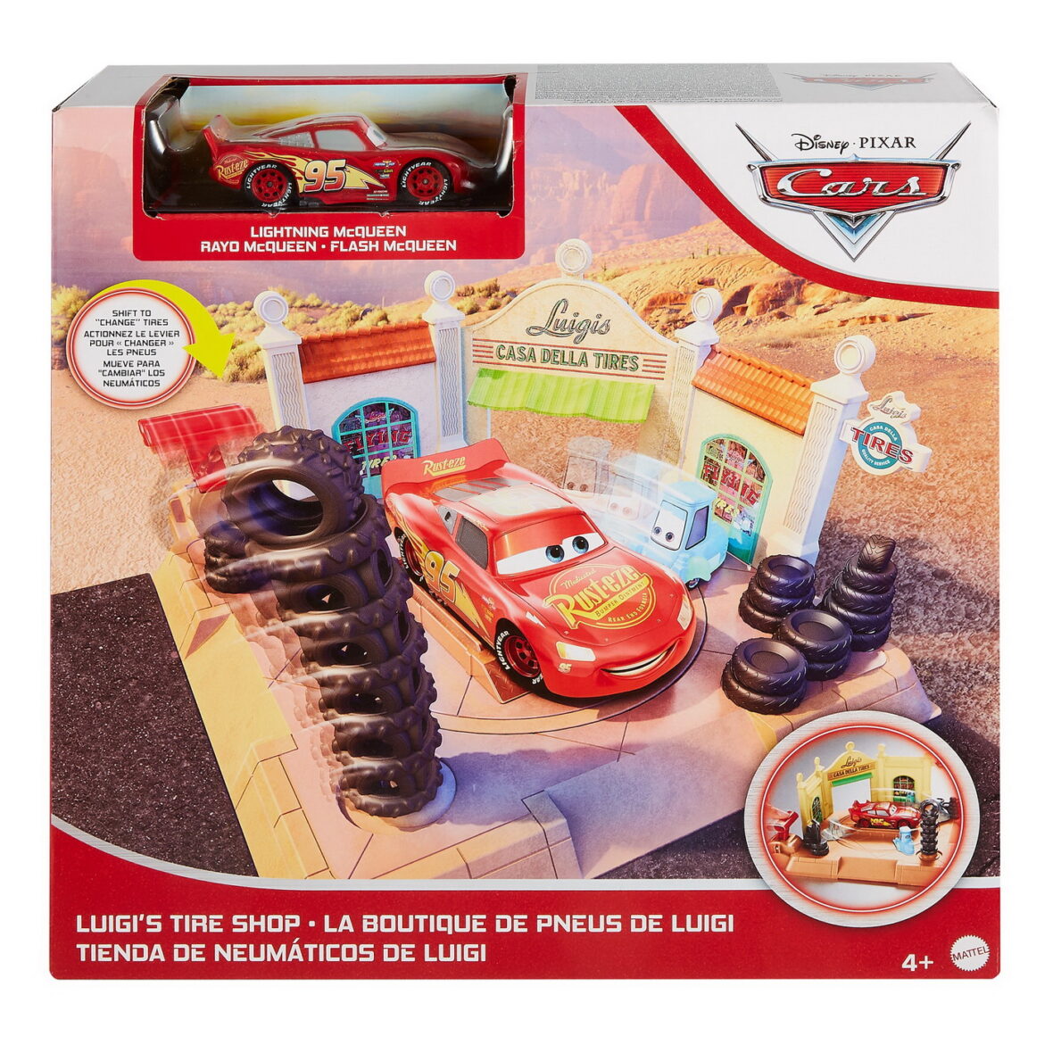 Cars Set De Joaca Vulcanizare Luigi’s Tire Shop