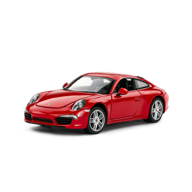 Masinuta Metalica Porsche 911 Rosu Scara 1 La 24