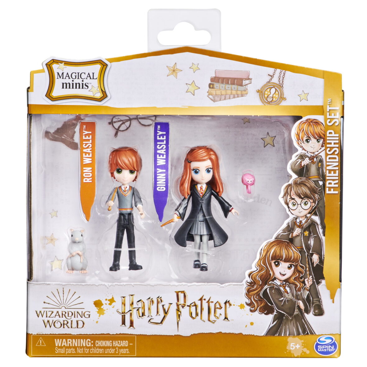 Harry Potter Set 2 Figurine Ron Si Ginny Weasley