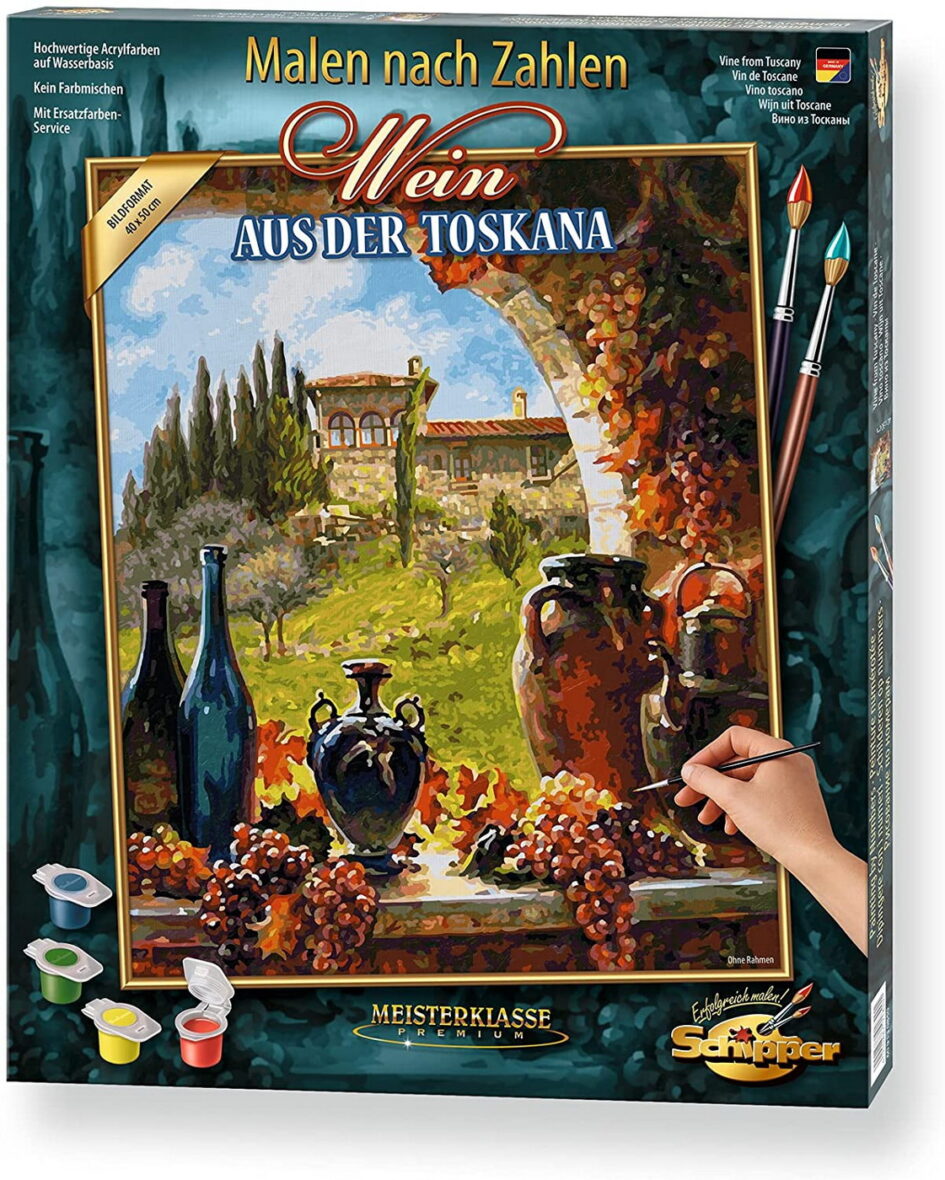 Kit Pictura Pe Numere Schipper Vinul Din Toscana