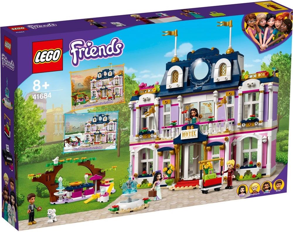 Lego Friends Grand Hotel In Orasul Heartlake 41684