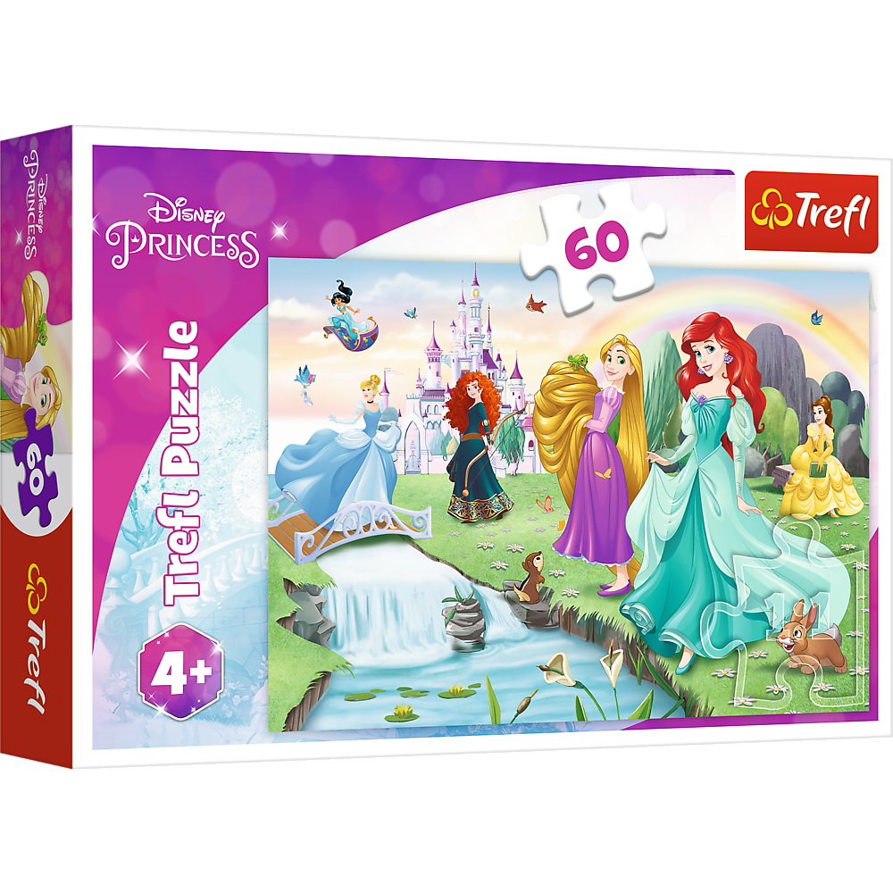 Puzzle Trefl 60 Disney Princess – Intalneste Printesa