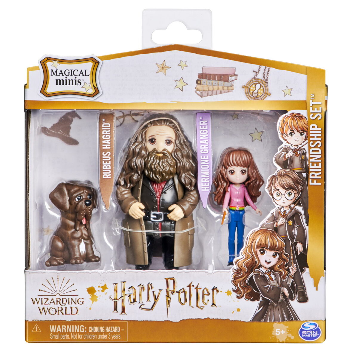 Harry Potter Set 2 Figurine Rubeus Hagrid Si Hermione Granger