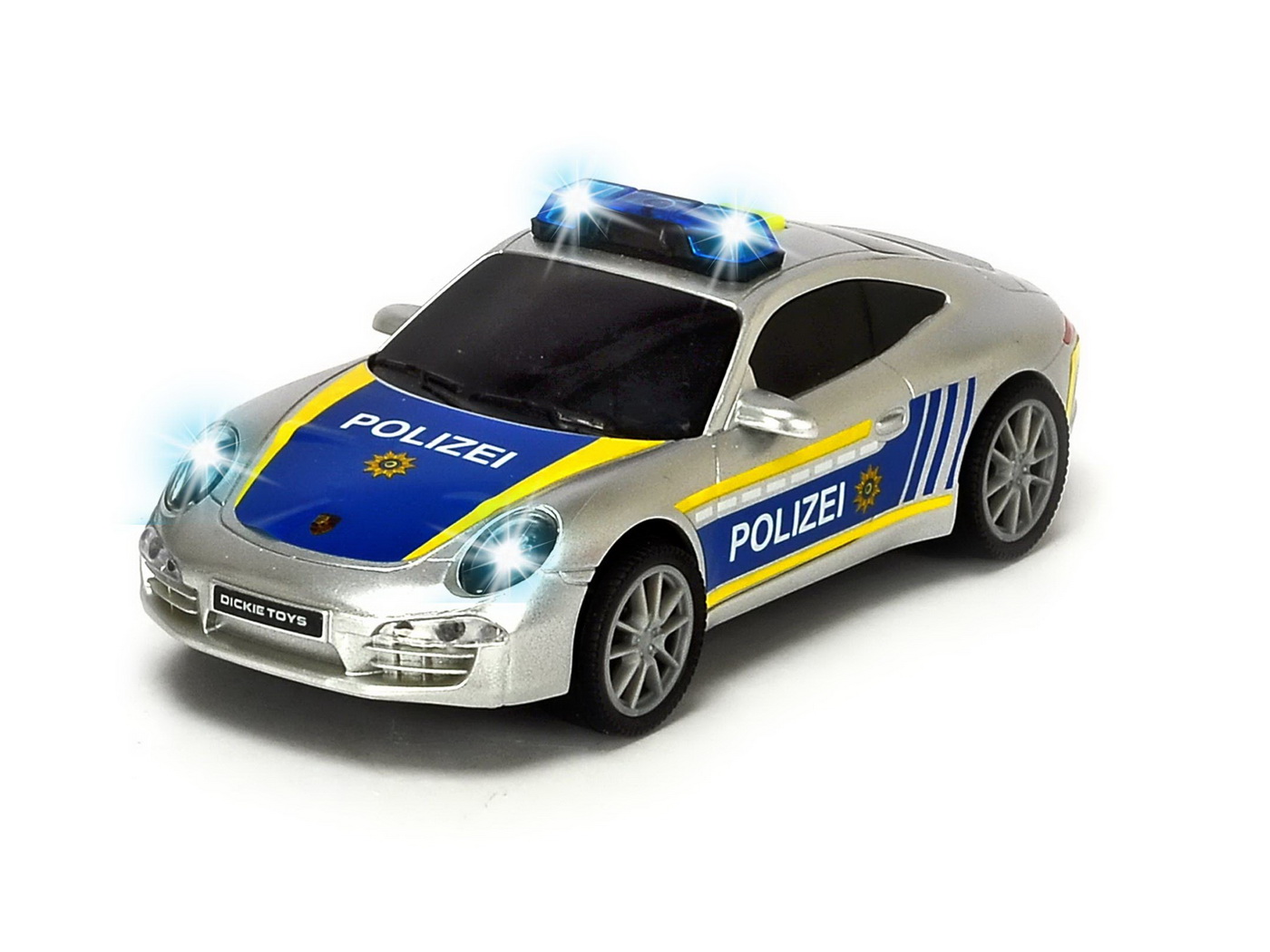 Masina De Politie Cu Sunete Si Lumini Porsche
