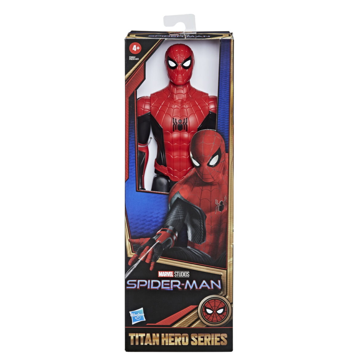 Spiderman Figurina Spiderman Costum Rosu Si Negru 30cm