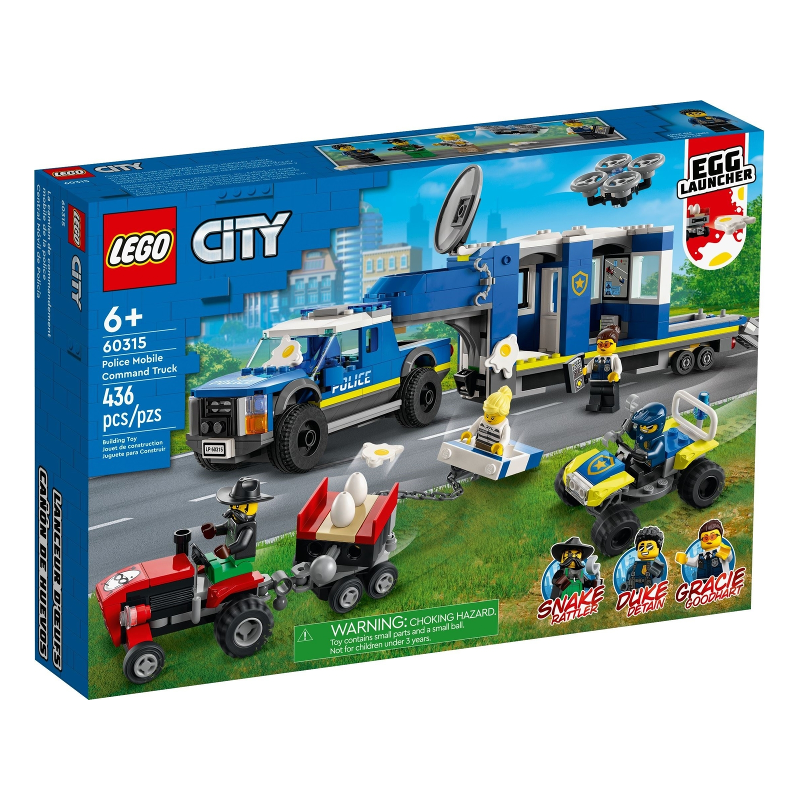 Lego City Masina Centru De Comanda Mobil Al Politiei 60315