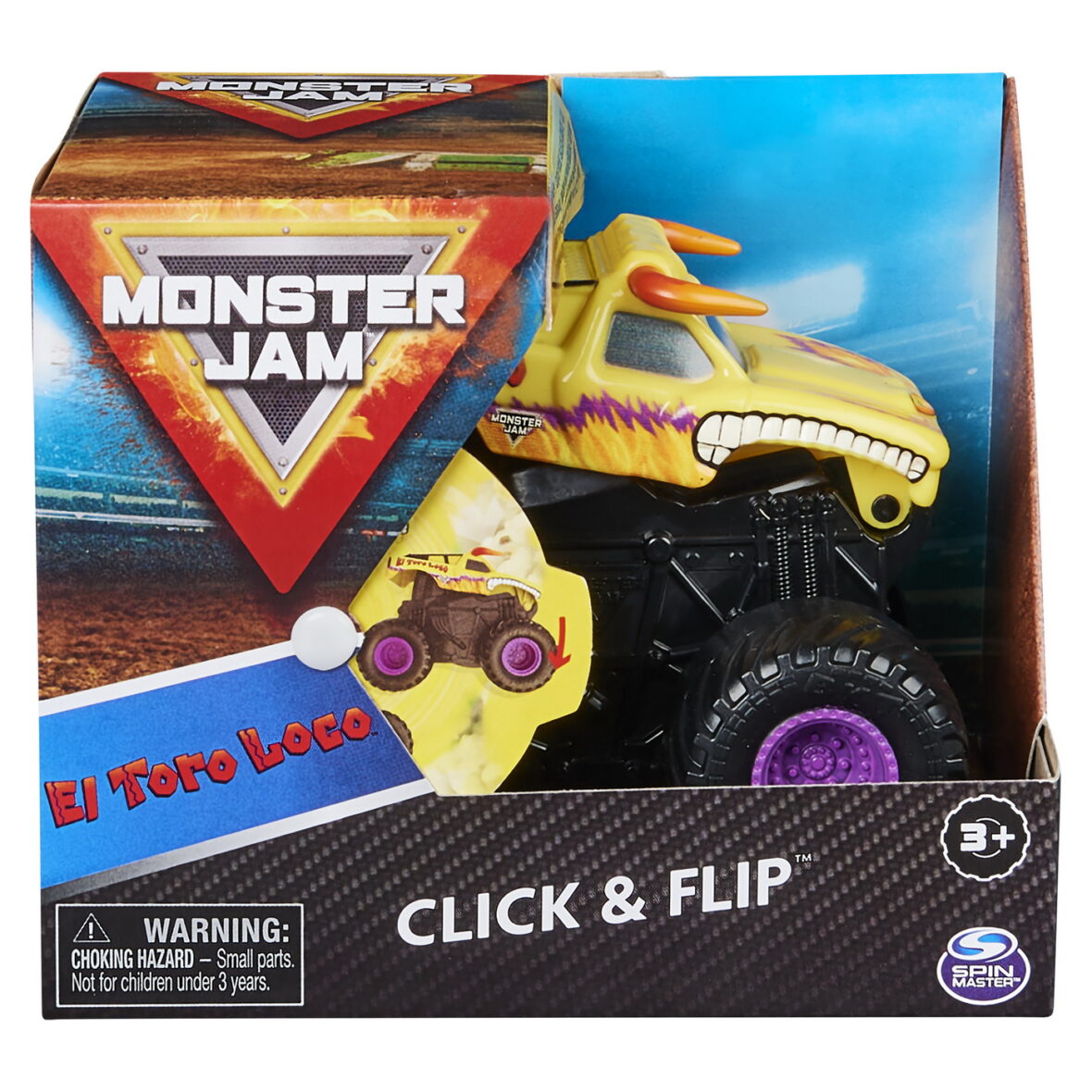 Monster Jam El Toro Loco Seria Click Flip Scara 1 La 43