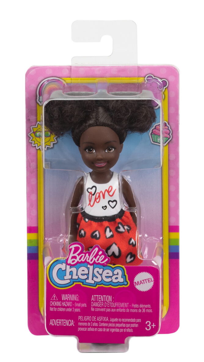 Barbie Papusa Chelsea Bruneta Cu Par Cret