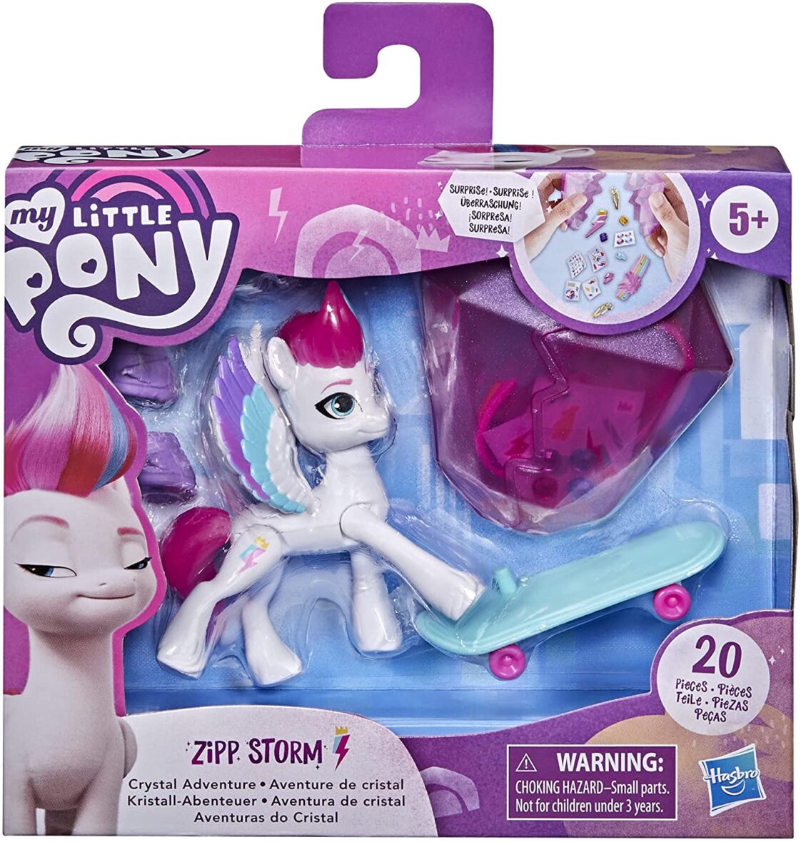 My Little Pony Ponei Crystal Adventure Zipp Storm