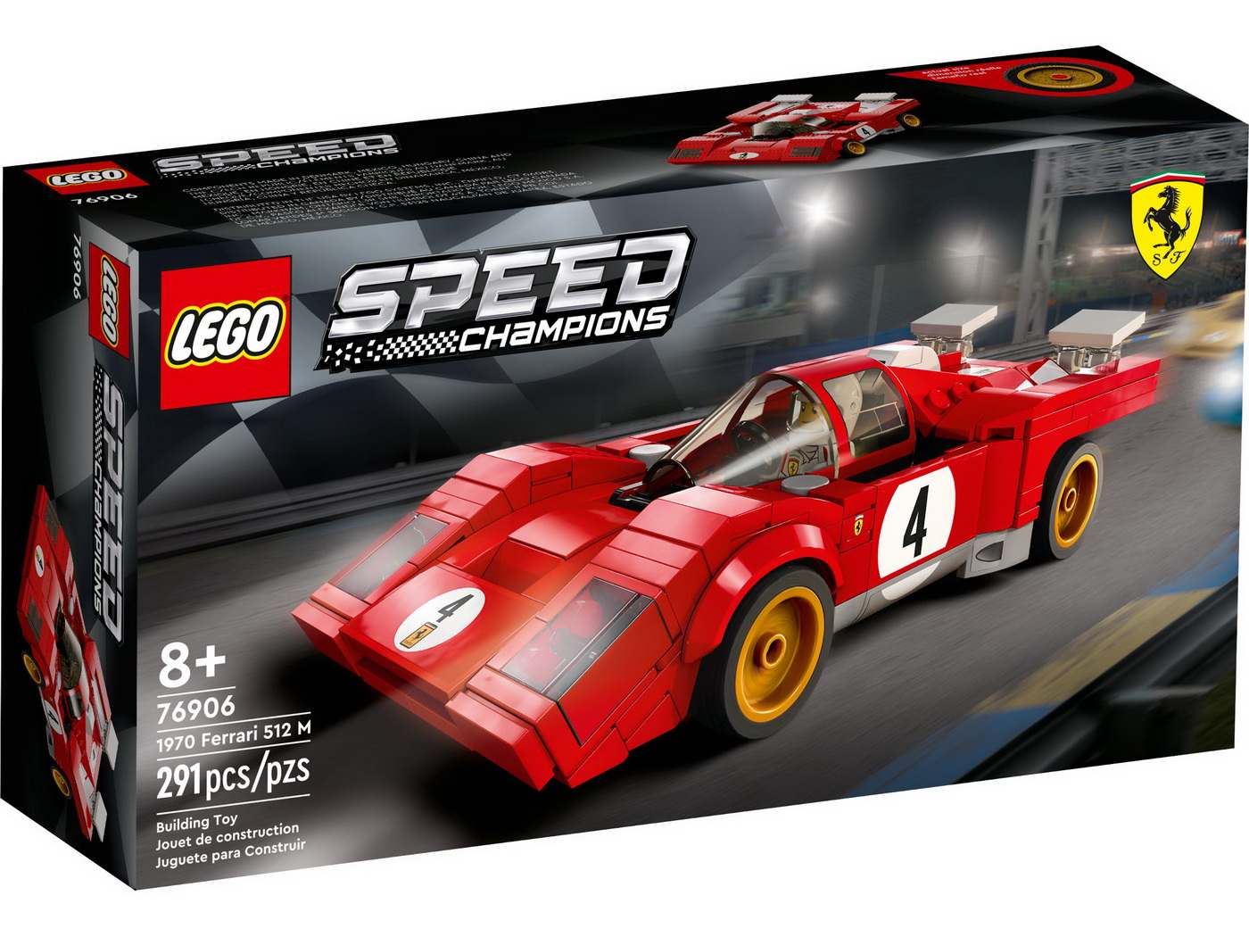Lego Speed Champions Ferrari 1970 512 M 76906