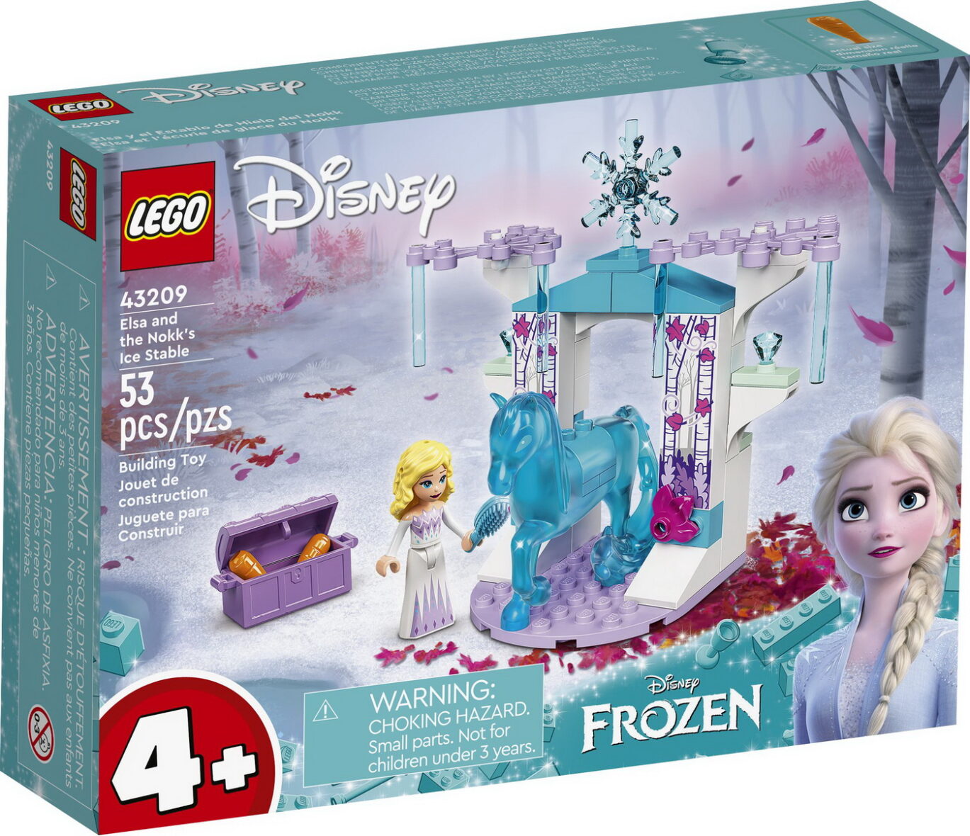 Lego Disney Princess Elsa Si Grajdul De Gheata A Lui Nokk 43209