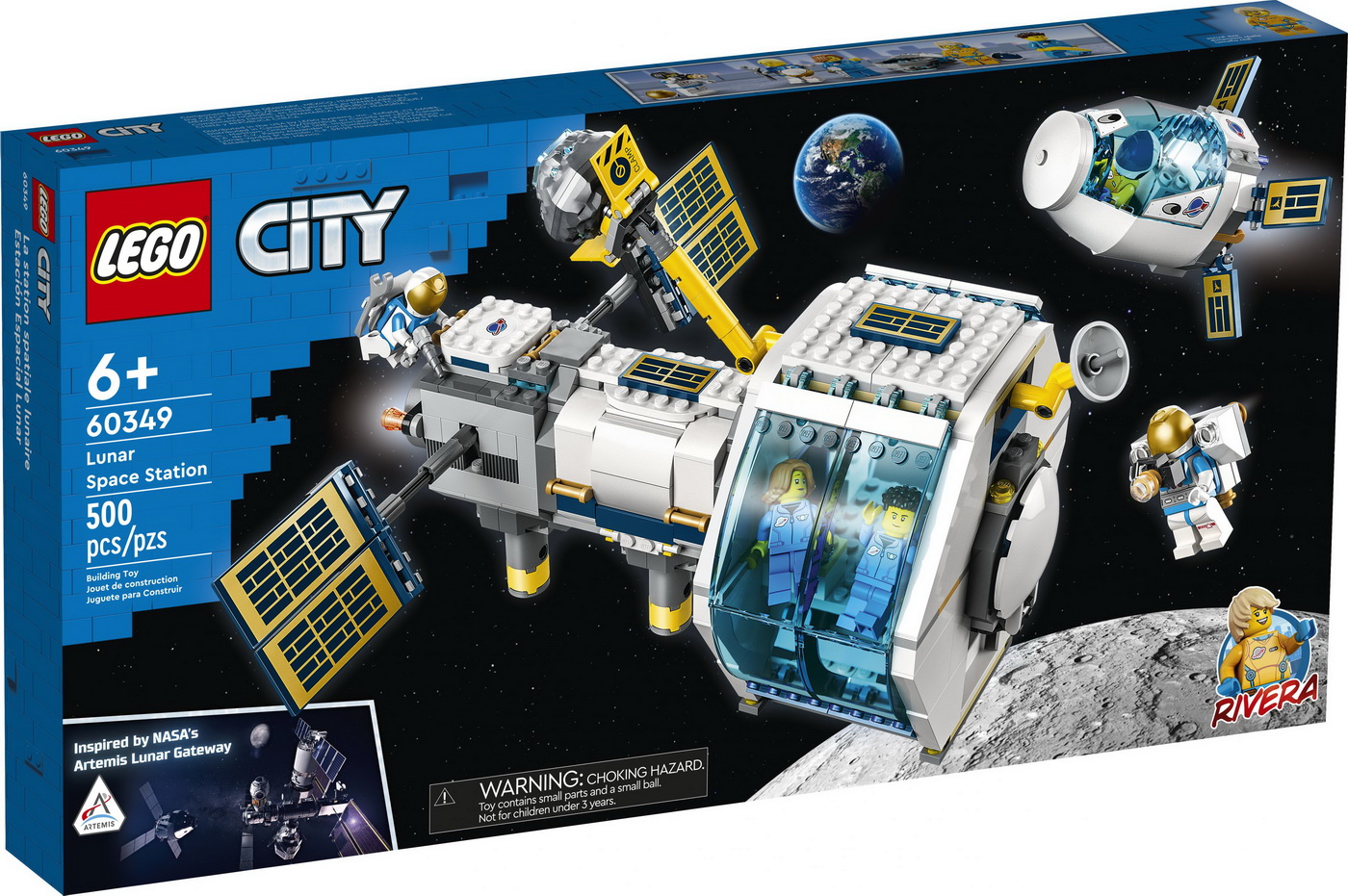 Lego City Statie Spatiala Selenara 60349