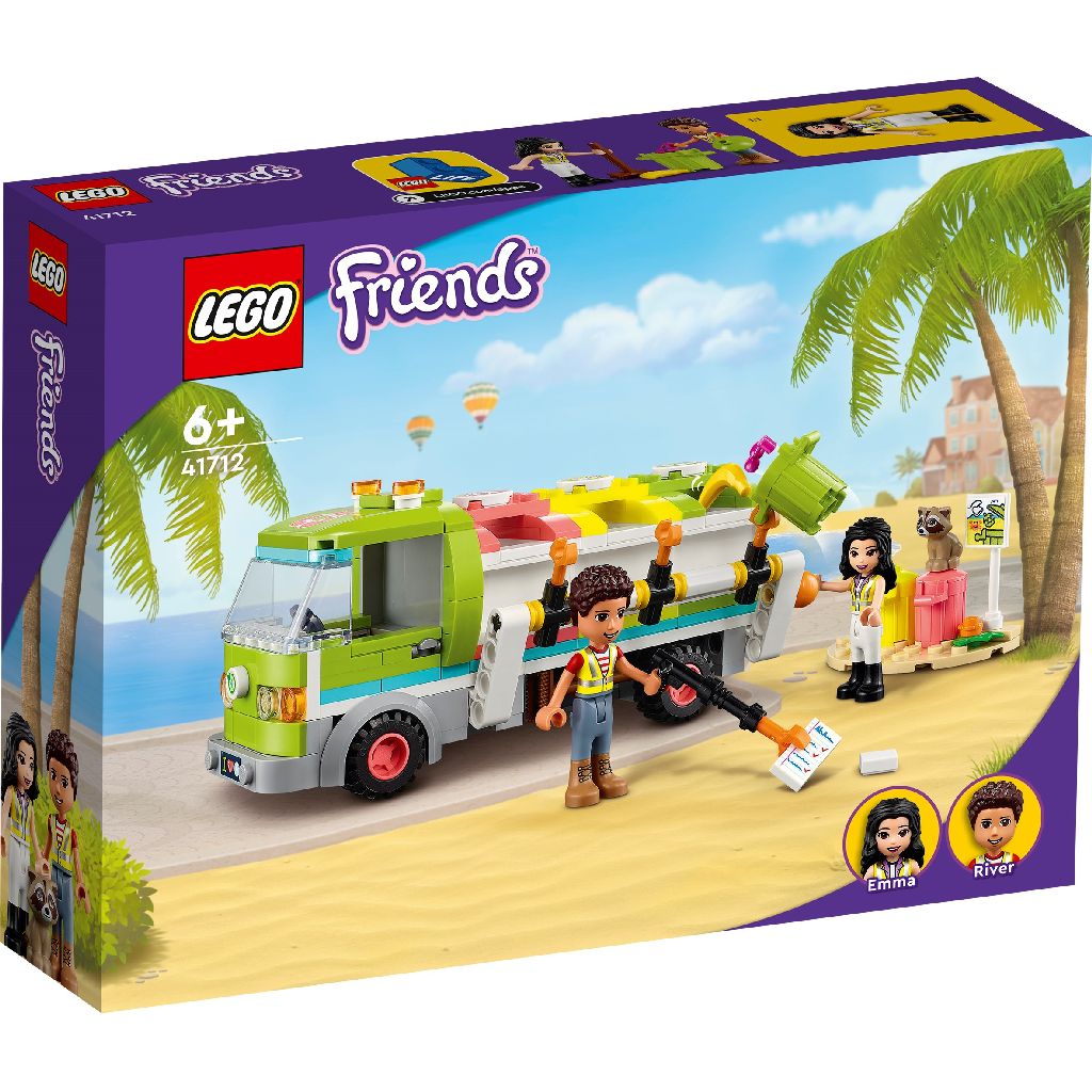 Lego Friends Camion De Reciclare 41712