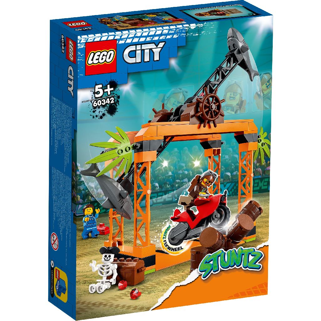 Lego City Stuntz Provocarea De Cascadorii Atacul Rechinului 60342