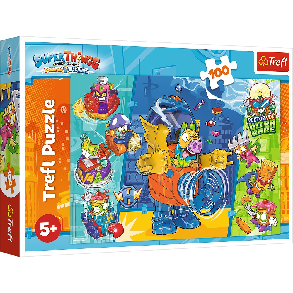 Puzzle 100 Super Things Super Forta