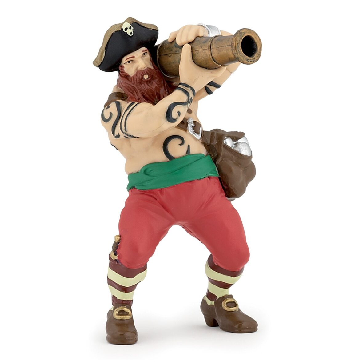 Papo Figurina Pirat Cu Tun