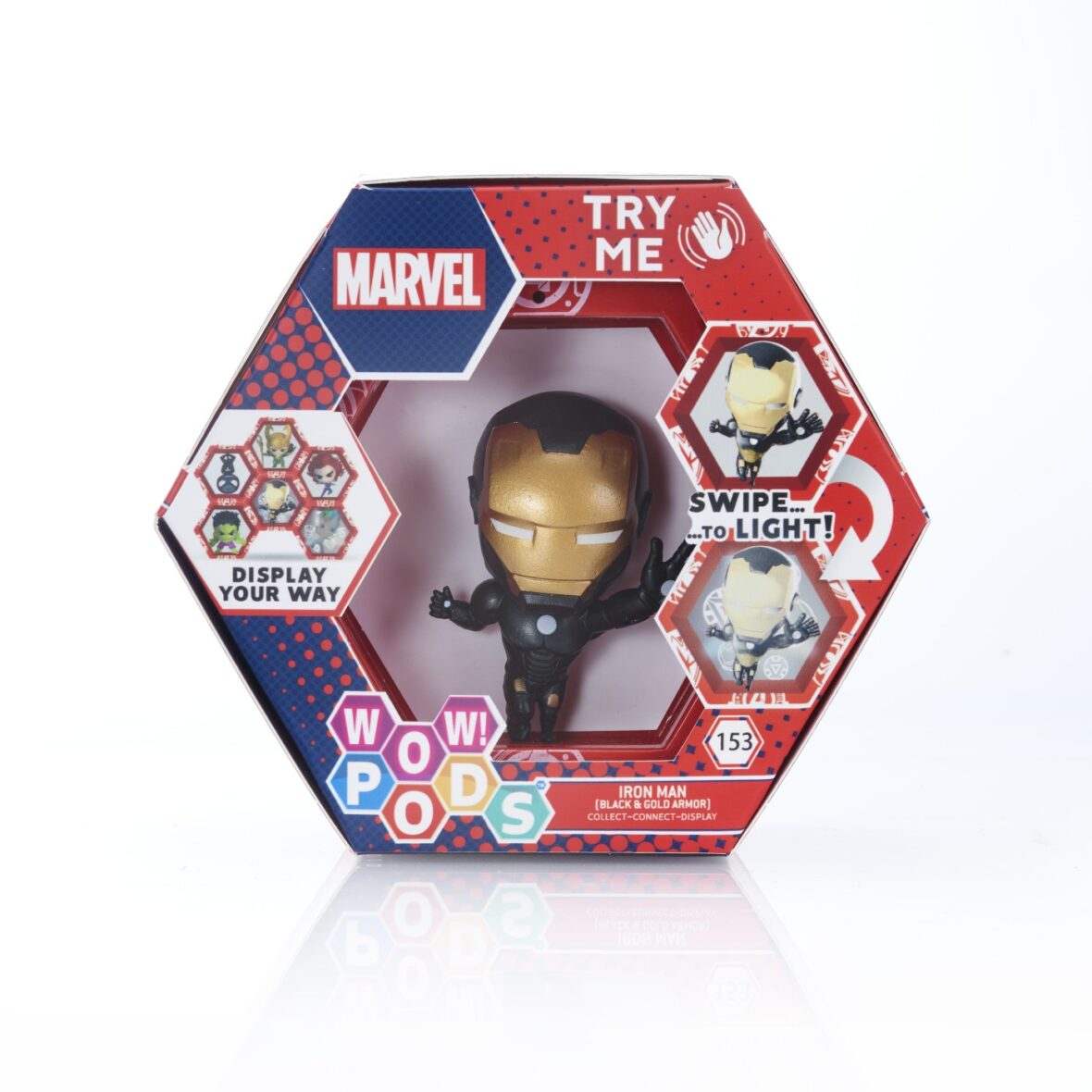 Wow! Pods – Marvel Iron Man Cu Armura Negru Si Auriu