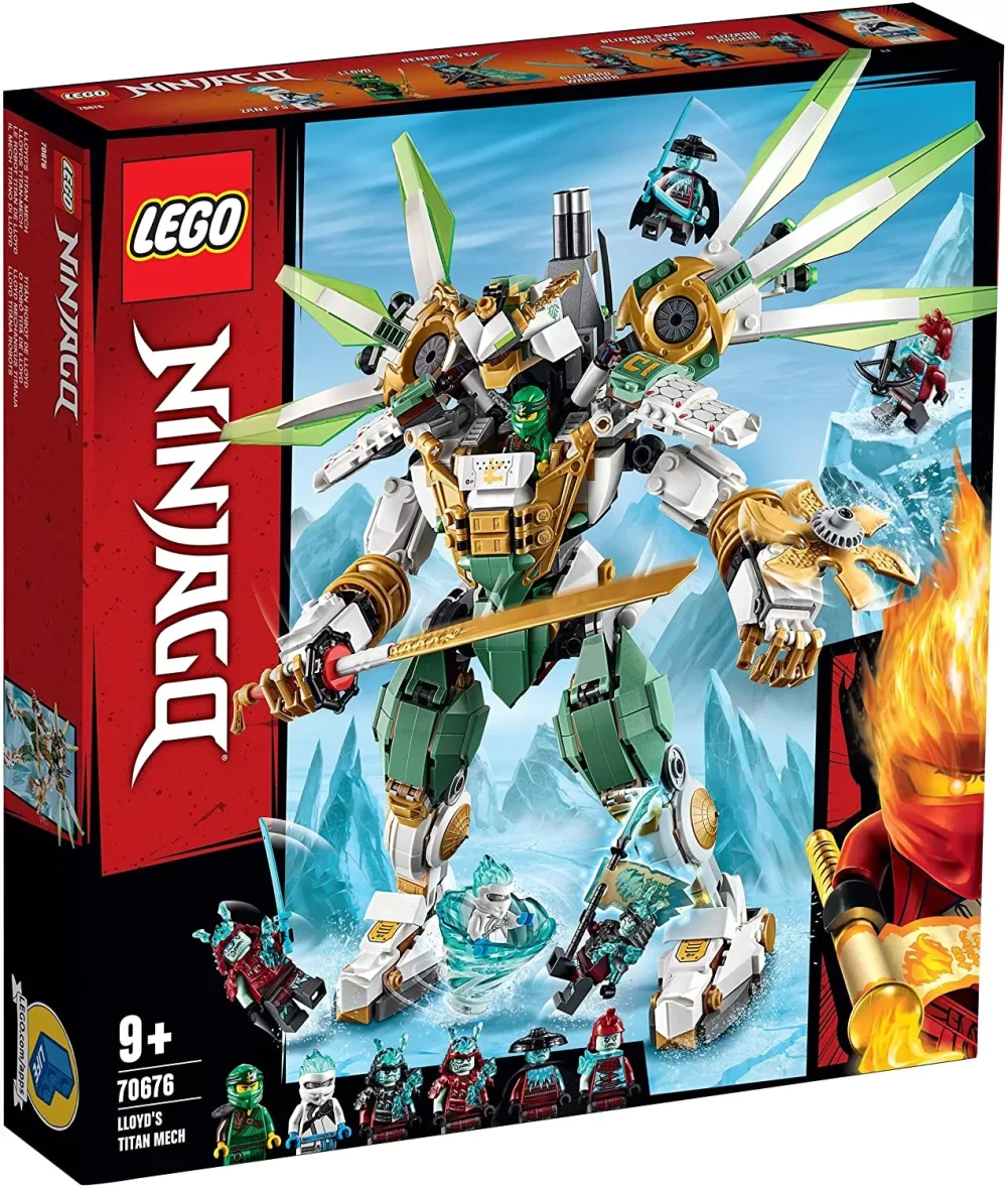 LEGO NINJAGO ROBOTUL DE TITAN AL LUI LLOYD 70676