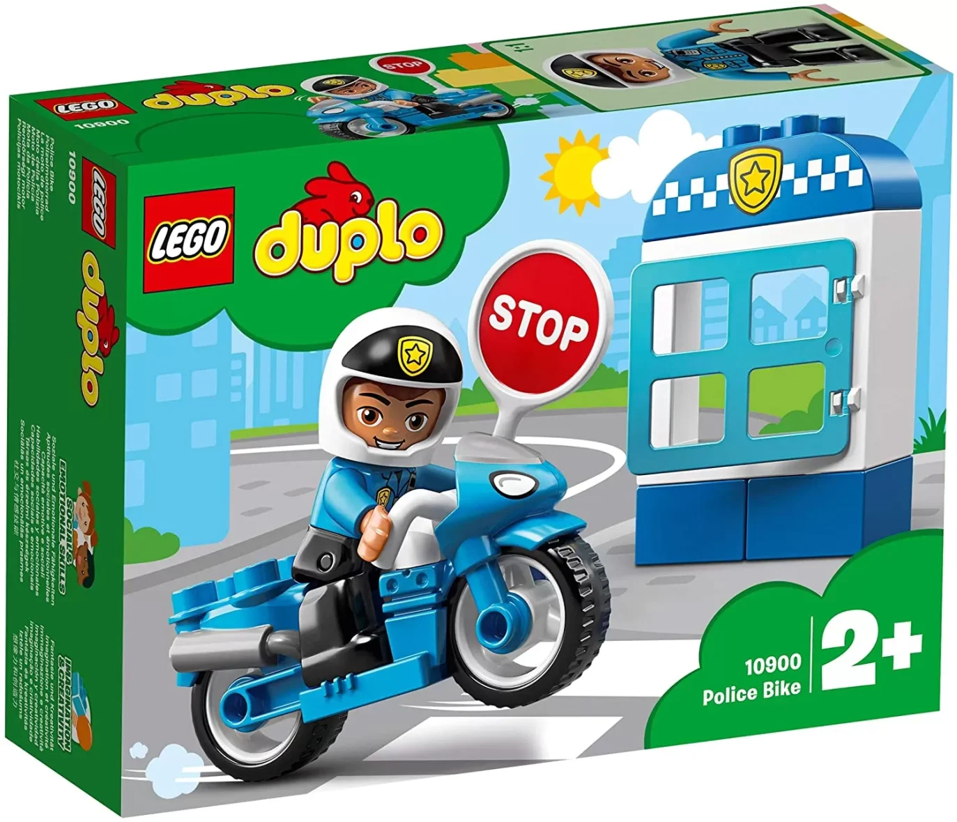 LEGO DUPLO MOTOCICLETA DE POLITIE 10900