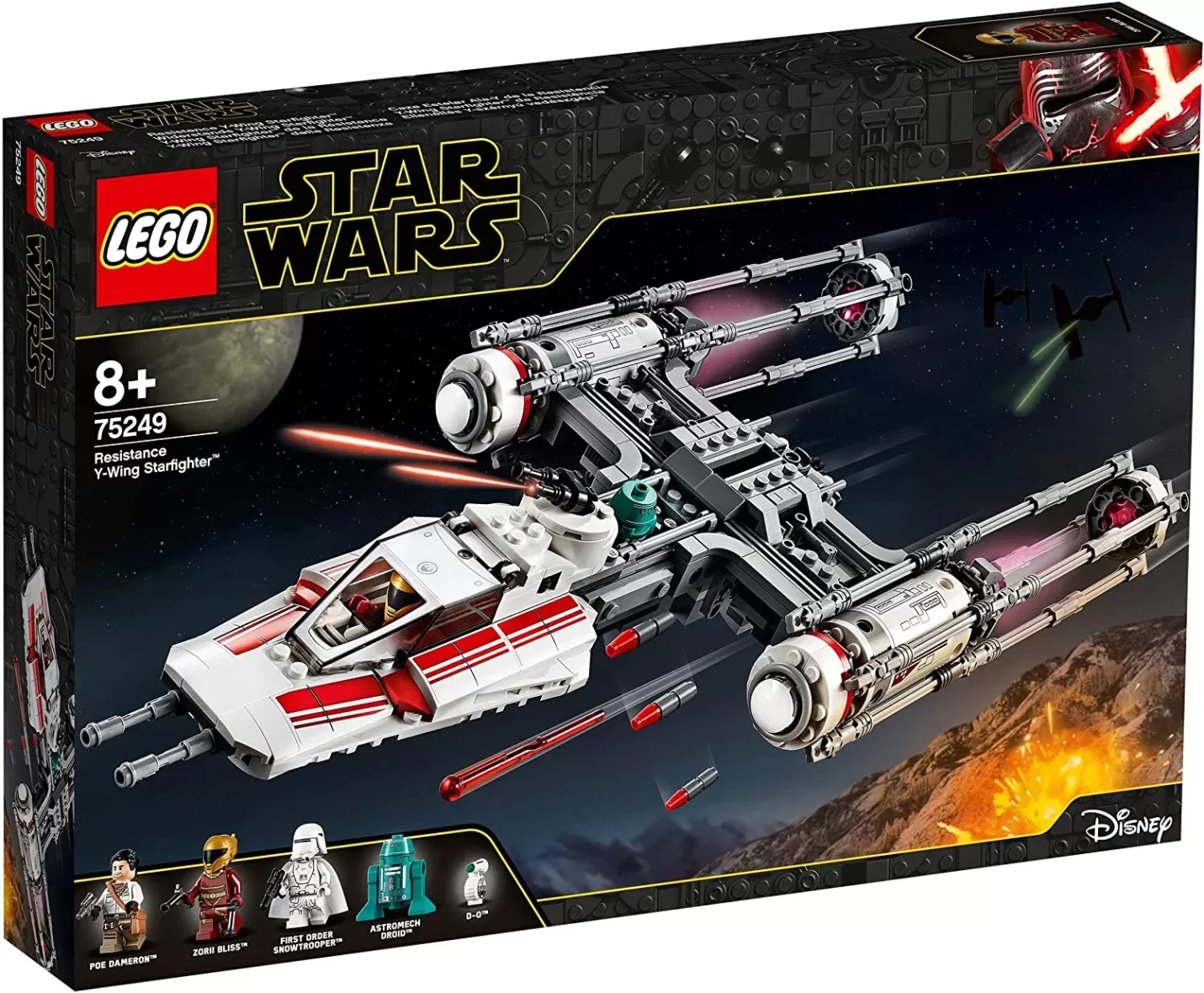 LEGO STAR WARS RESISTANCE Y-WING STARFIGHTER 75249