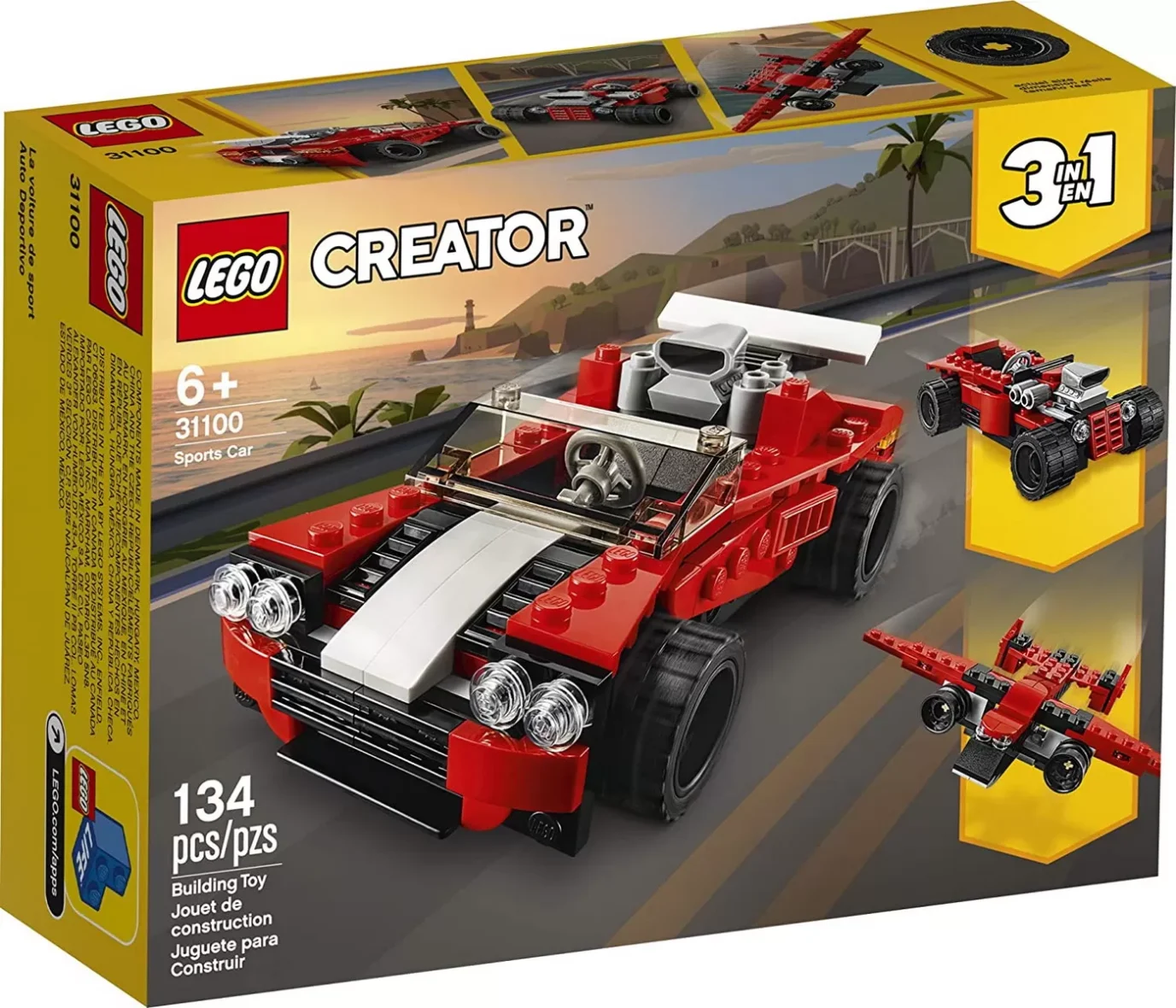 LEGO CREATOR 3IN1 MASINA SPORT 31100