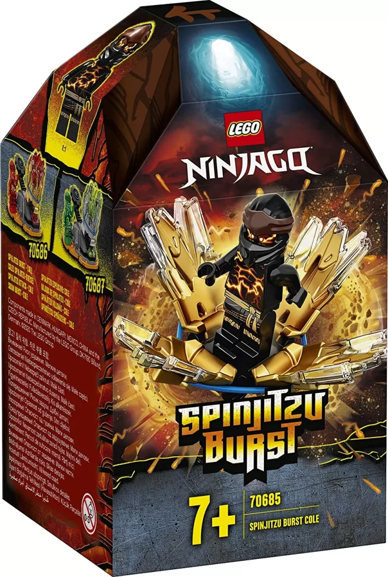 LEGO NINJAGO  SPINJITZU BURST  COLE 70685