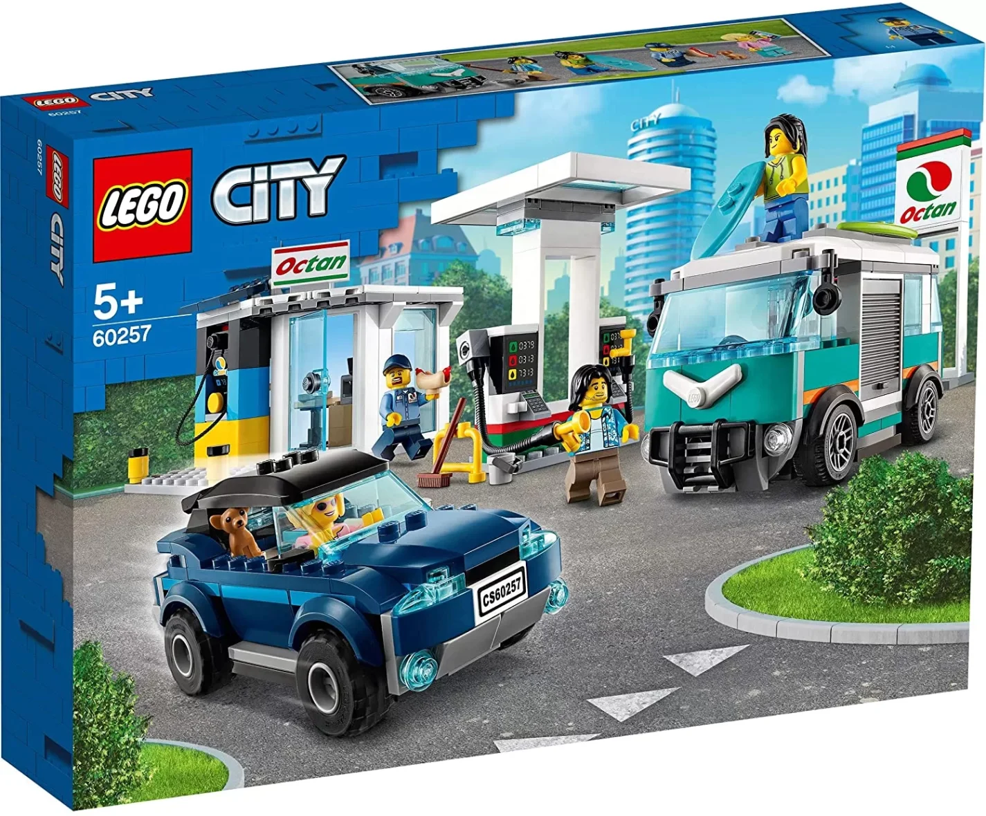 LEGO CITY STATIE DE SERVICE 60257
