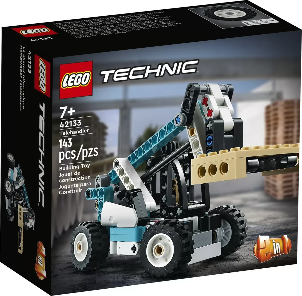 LEGO TECHNIC MANIPULATOR CU BRAT TELESCOPIC 42133