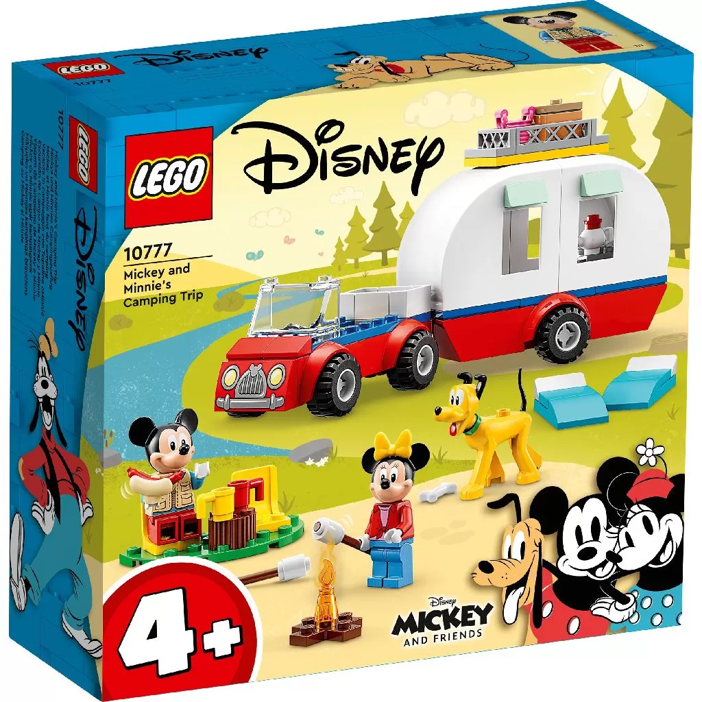 LEGO MICKEY AND FRIENDS CAMPING CU MICKEY MOUSE SI MINNIE MOUSE 10777