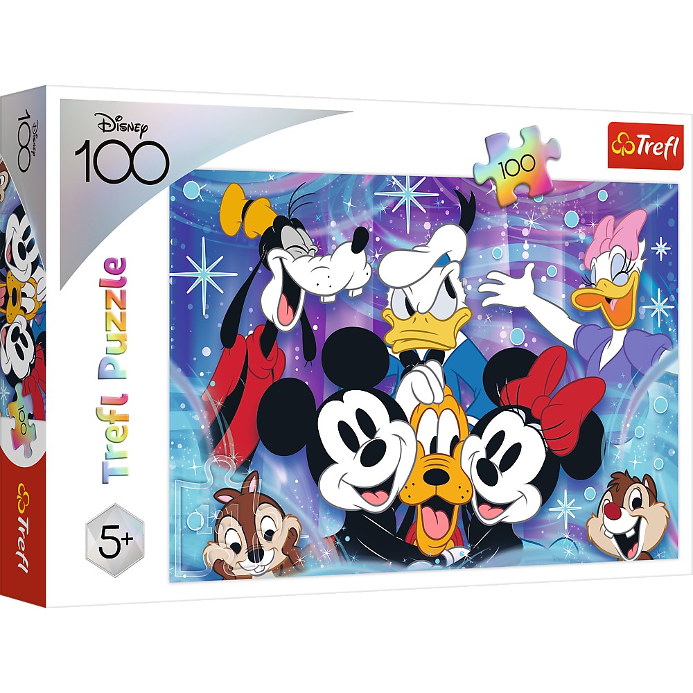 Puzzle Trefl Disney 100 Prietenii Fericiti