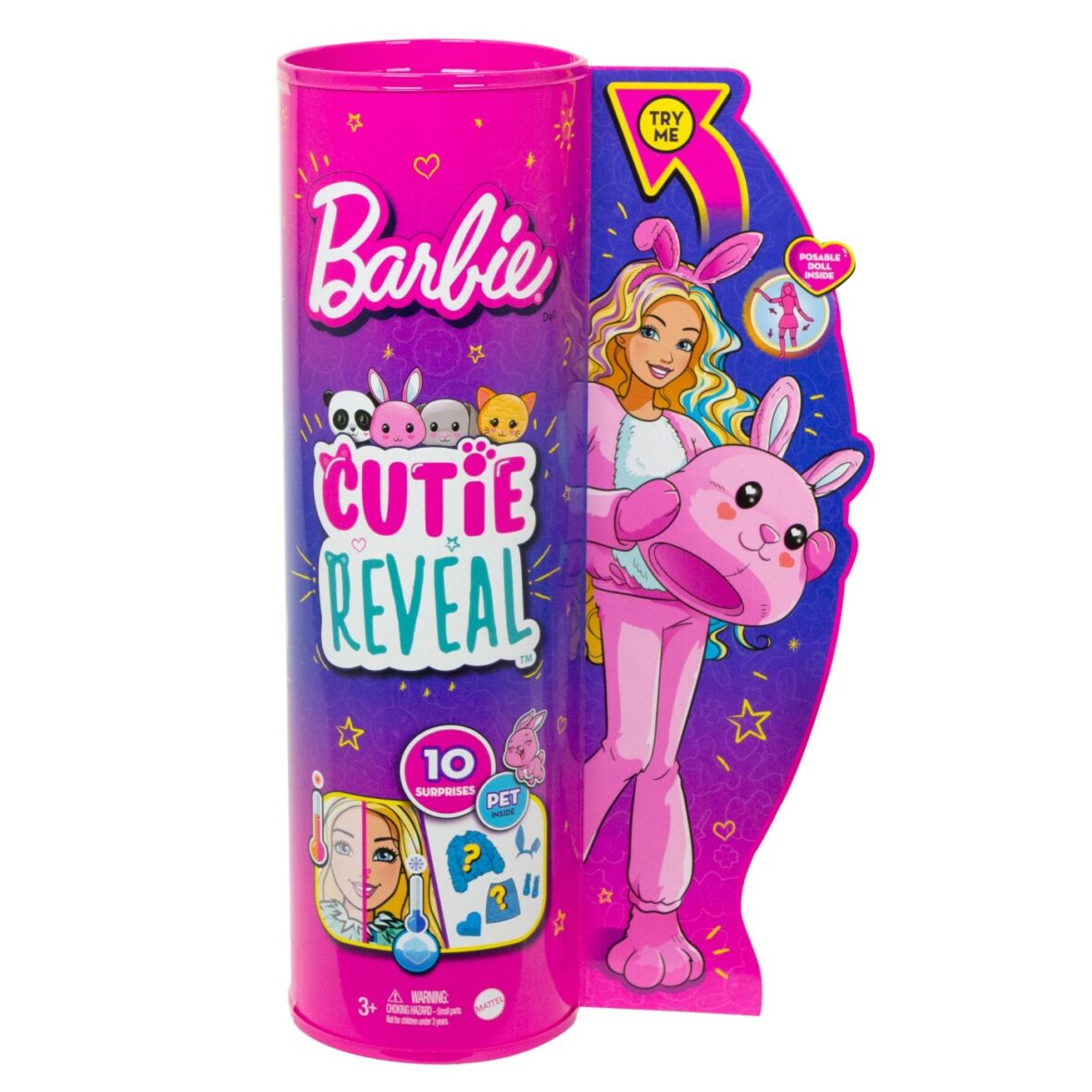 Barbie Papusa Chelsea Cutie Reveal Iepuras