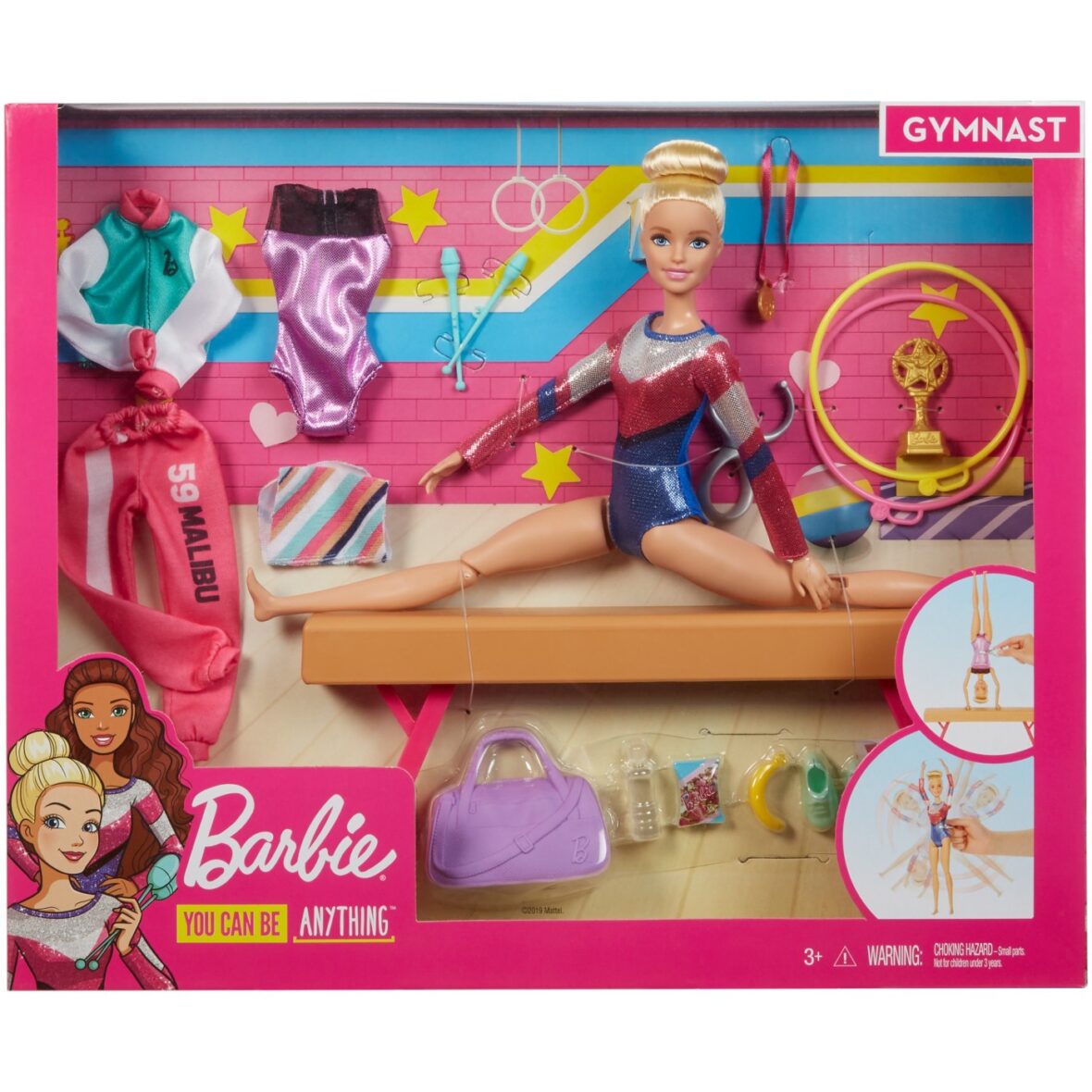 Barbie Papusa Barbie You Can Be Gimnasta