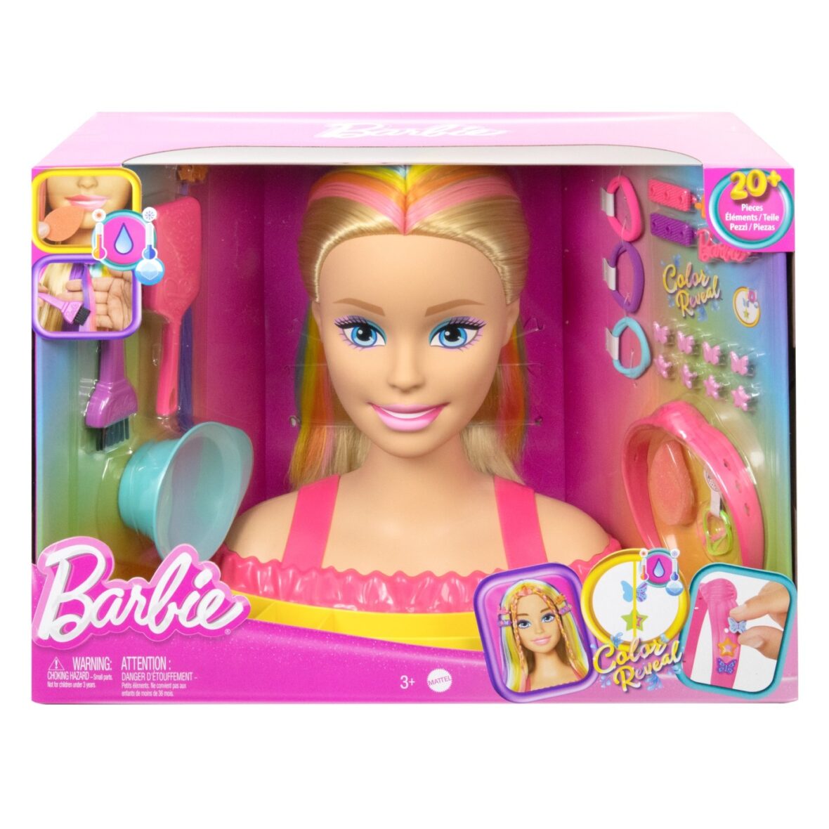 Barbie Color Reveal Bust Barbie Deluxe Beauty Model
