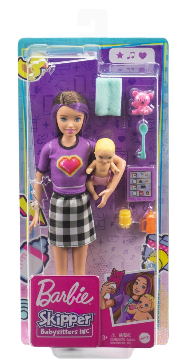 Barbie Papusa Skipper First Jobs Babysitter Papusa Satena