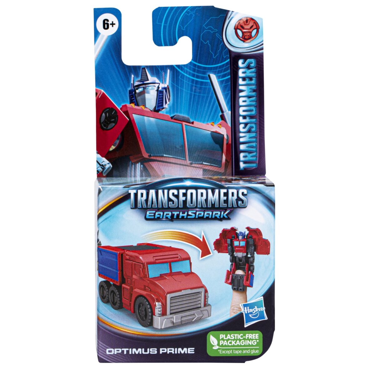 Transformers 7 Earthspark Tacticon Figurina Transformabila Optimus Prime 6.5cm