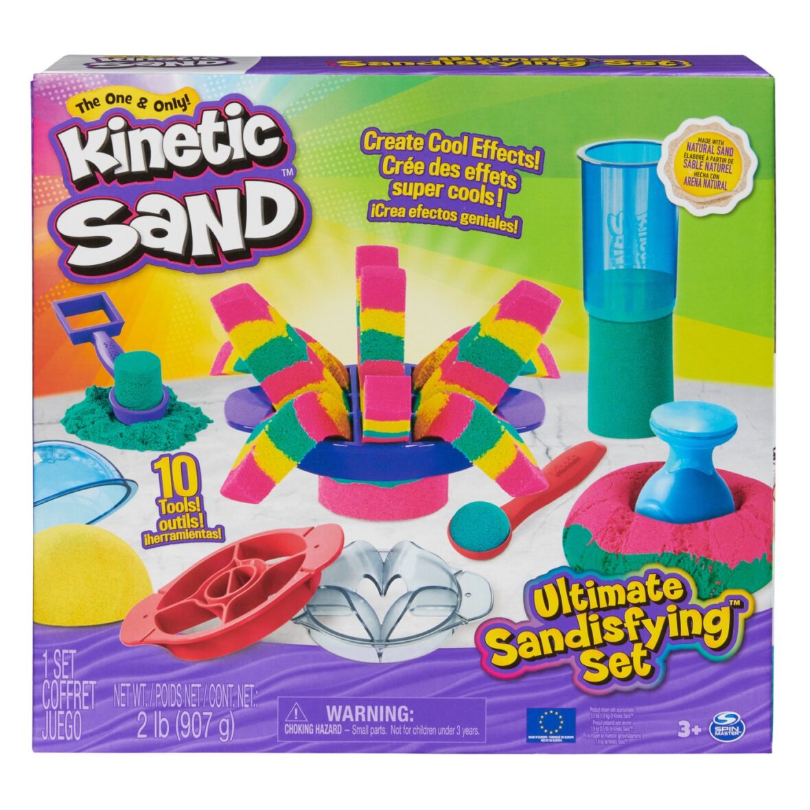 Kinetic Sand Set Ultimate Sandisfying