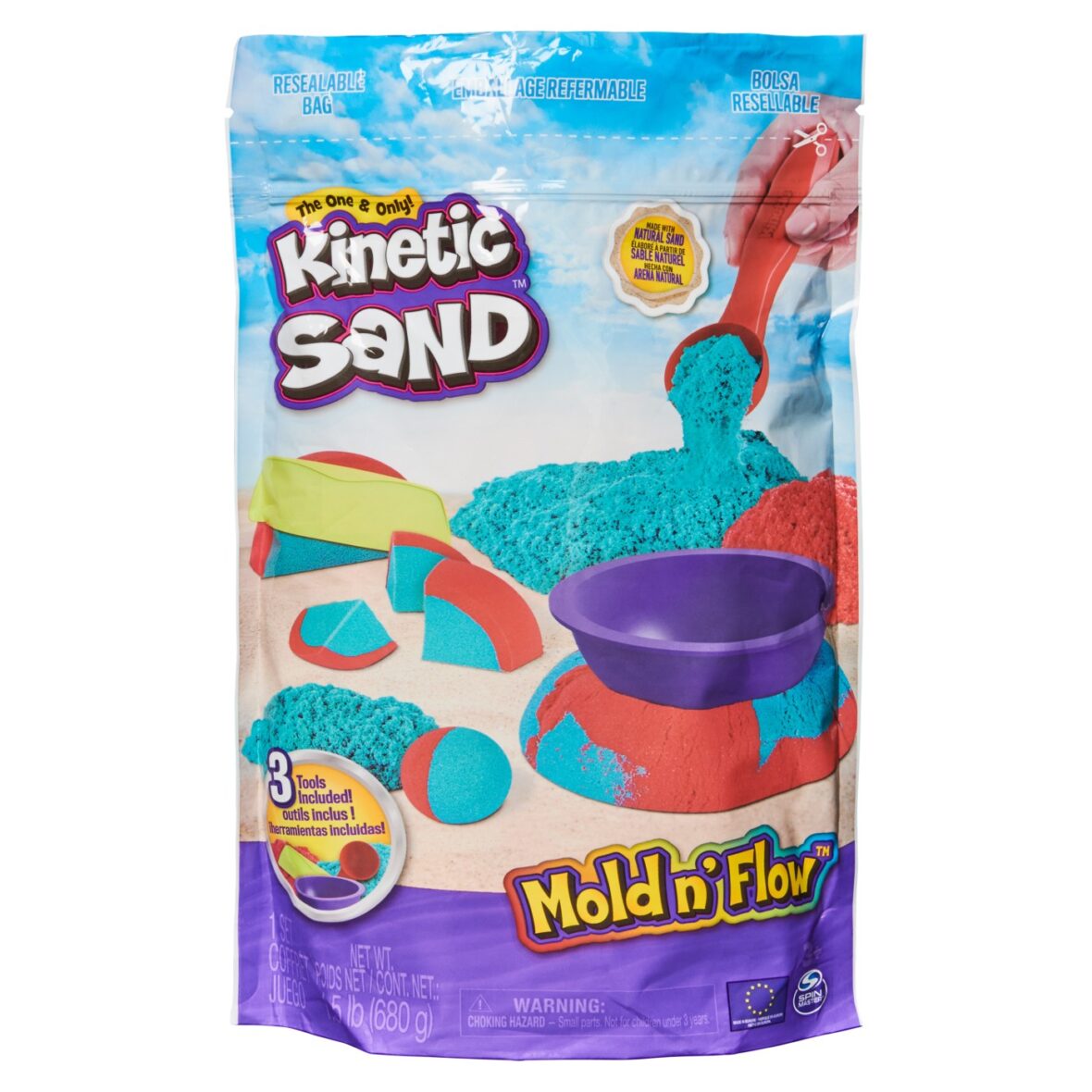 Kinetic Sand Nisip Mold N’ Fold