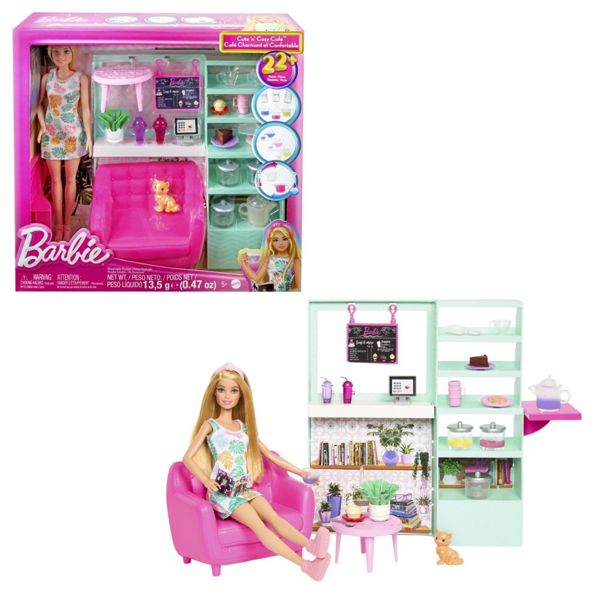 Barbie Set Papusa Barbie Si Ceainarie
