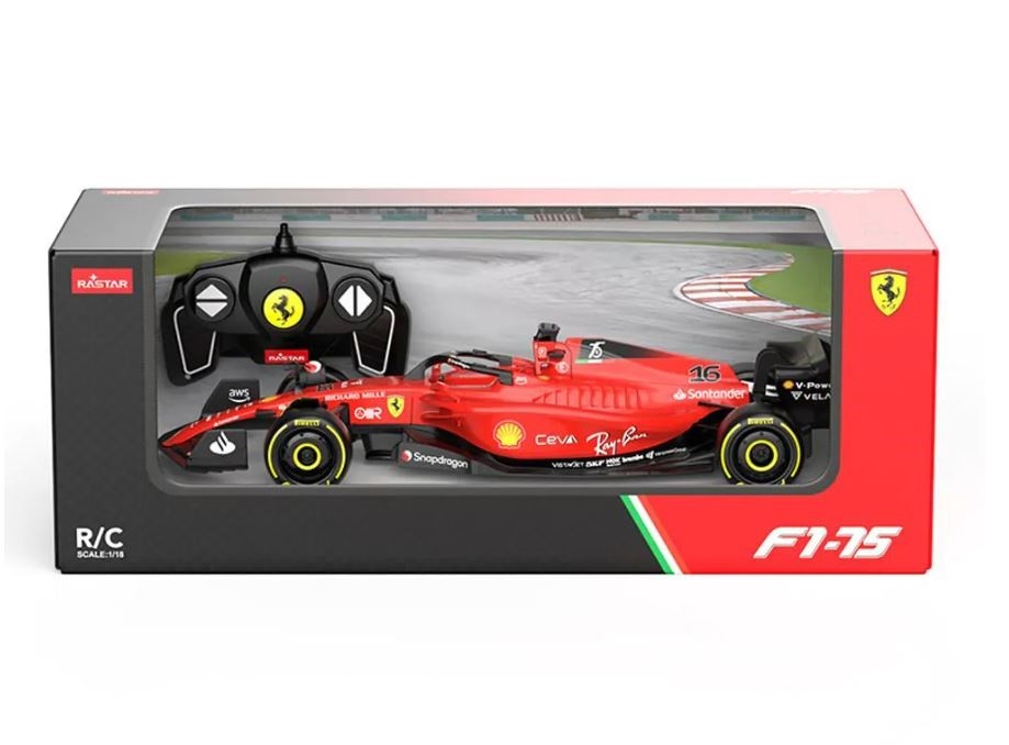 Masina Cu Telecomanda Ferrari F1 75 Scara 1 La 18