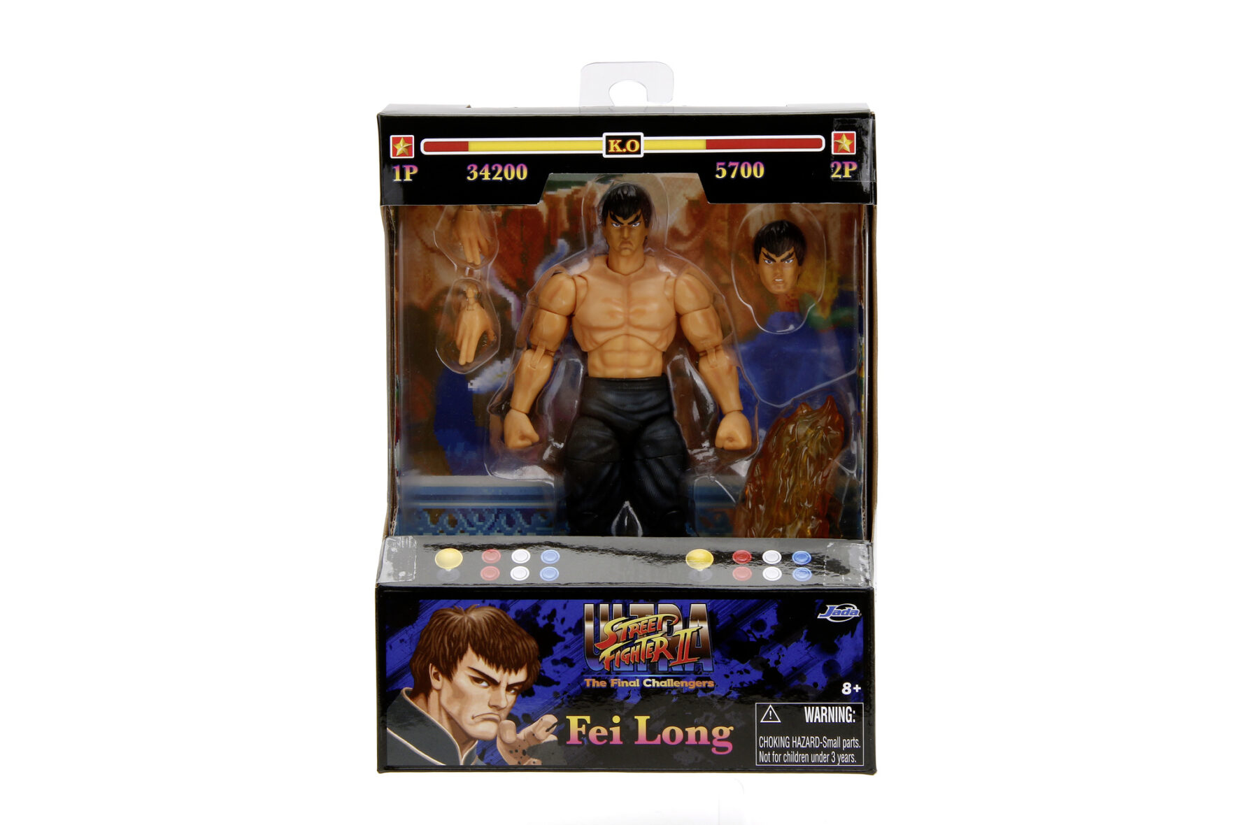 Jada Street Fighter Ii Figurina Fei Long 15cm