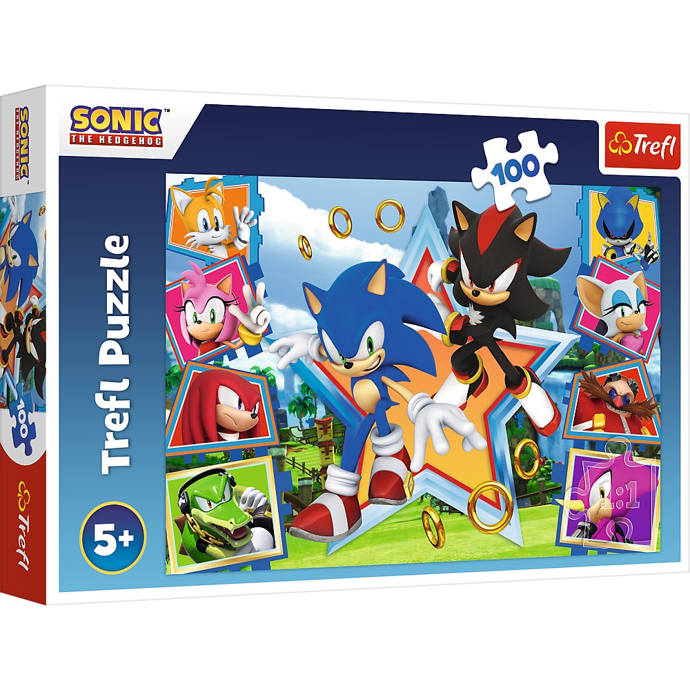 Puzzle Trefl 100 Sonic Minunata Lume A Lui Sonic