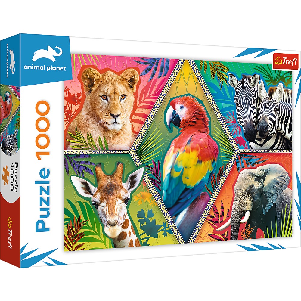 Puzzle Trefl 1000 Animale Exotice