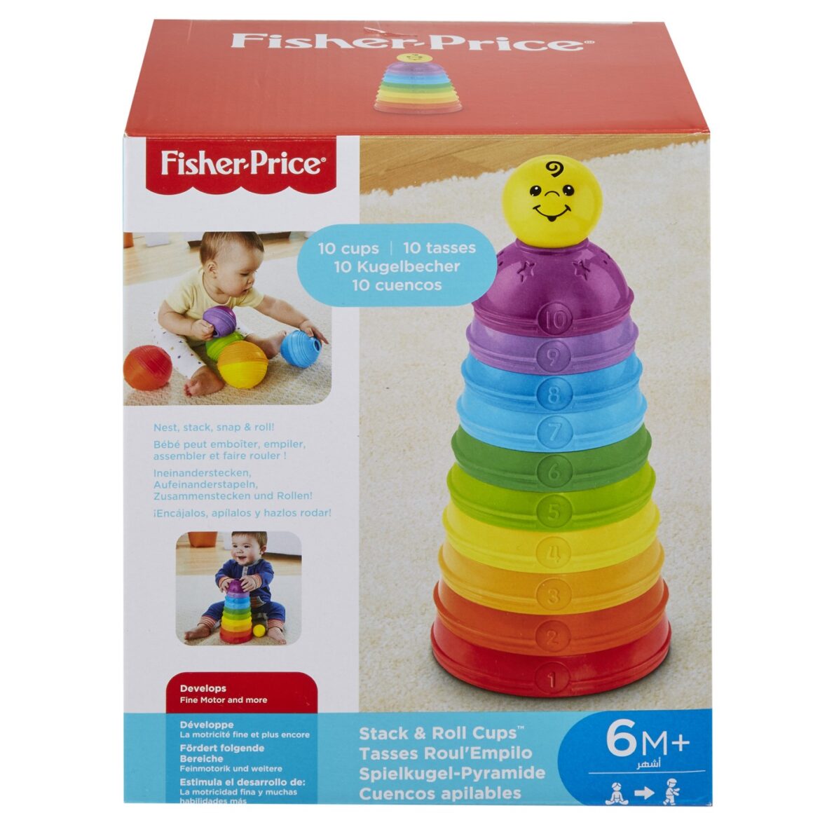 Fisher Price Piramida Cupelor