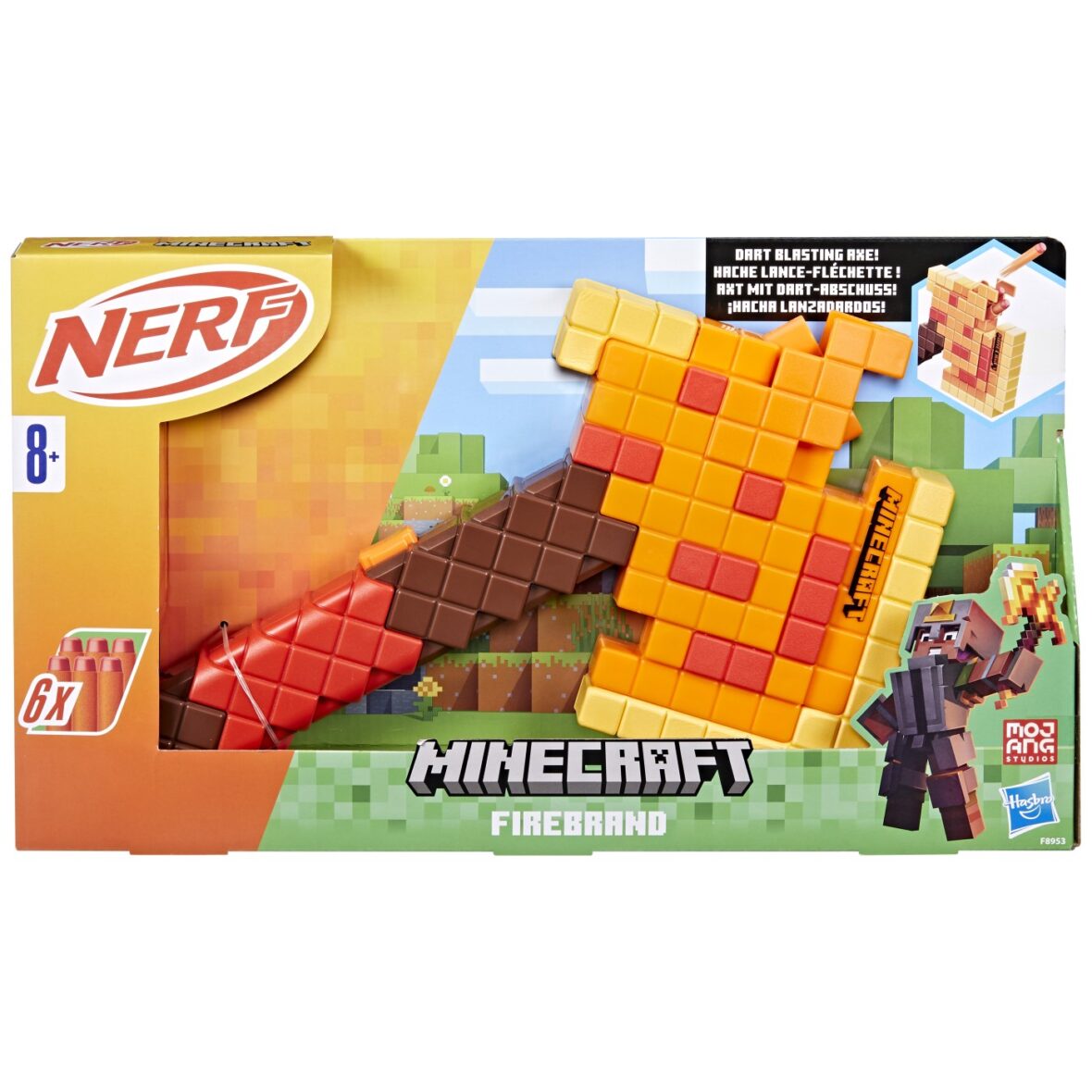 Nerf Blaster Nerf Minecraft Firebrand